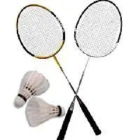 JM JOJOMART SB 85 Badminton Kit (2BD 3SH+1N+1C) by Sikhan International Pvt Ltd