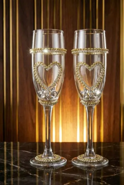 Glass Christmas Ball by Nazia Glass International