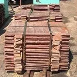 Pure Copper Cathode Scrap Plates by Soupin Jean Stephane