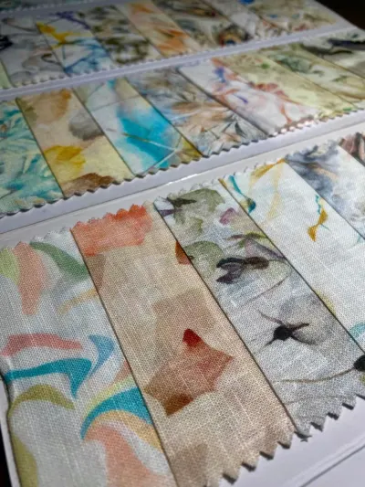 Rayon Printed Fabric by BHANSALI TEXFAB