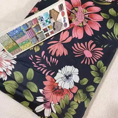 Cotton Fabric Dyed And Grey by Angel Trading Co