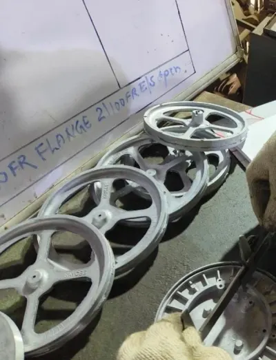 Aluminum die casting steering wheel by Hangzhou Hanray Industry Co., Ltd.