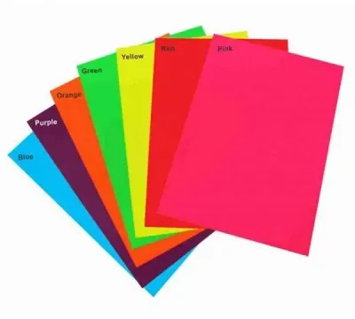 Fluorescent Paper Color by Nikis Paper World