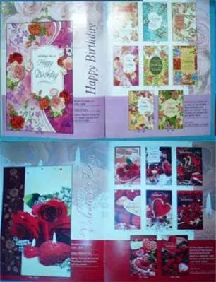 Cardboard Children Greeting/thank You Card by Dongguan Mingmei Printing Products Co., Ltd.