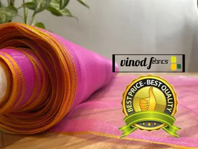 Pink HDPE Monofilament Net Fabric by Ayush Sodha
