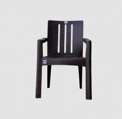Silver high back chair by Pt. Wisanka