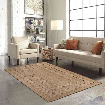 Jute Braided Carpet by Rb Export Global