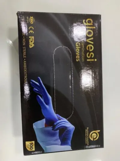 Nitrile exam gloves by Guangzhou Pidegree Medical Technology Co.,Ltd