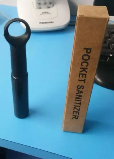 Pocket Hand Sanitizer with flavor by Hana M&tt