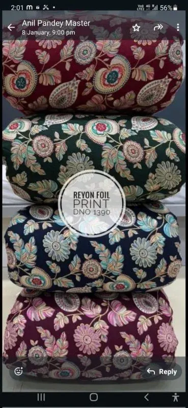 100% Cotton Printed Shirting by Shaoxing Yuekai Textile