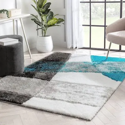 Polyster shaggy carpet by Khusbu Enterprises