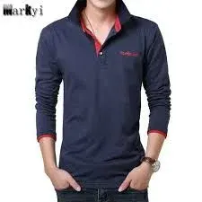 Mens 5 Button Techno Golf Shirt by Canada Crewin Industrial