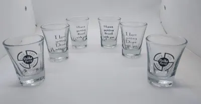 Stone shot glass by Singh Industries
