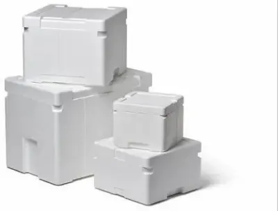 White Foam Lunch Box by Blue Lotus Exim Co., Ltd.