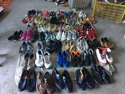 Wholesale Secondhand Men Shoes Sneaker by El Ngadi Denis