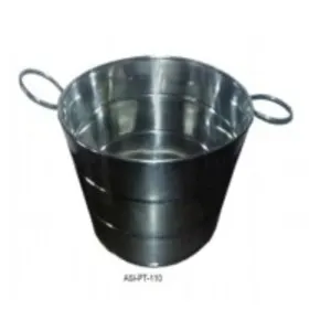 Plain With Lines Ss Party Tubs