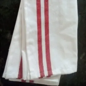 Kitchen Towel - Red Border