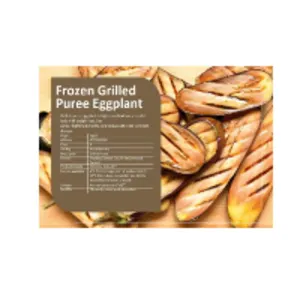 Frozen Grilled Puree Eggplant