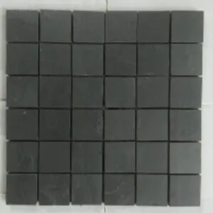 Black (2X2) Pasted On Net Size 300X300Mm