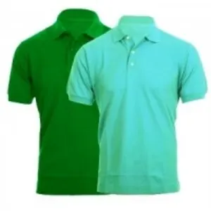 Blue And Green Polo T-Shirt