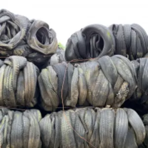 Baled Waste Tires