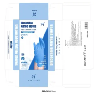 Nitrile Examination Gloves 510K+ASTM D6319