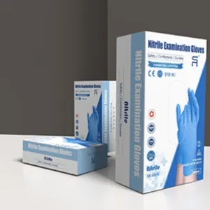 Nitrile Examination Gloves 510K+ASTM D6319&ASTM D6978,CE+FDA,EN455,EN374,EN420