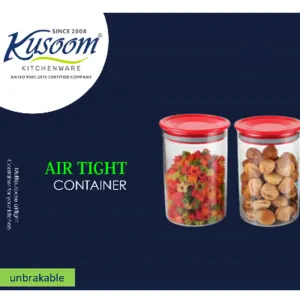Kusoom Plastic Air Tight Food Container