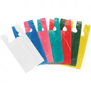 Custom T-Shirt Shopping Bags T Shirt Plastic Food Bags on roll made by Vietnam - Image 3