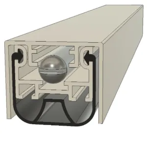 Automatic drop down seal AFP 24.5x20 - Image 2