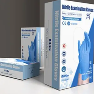 Nitrile Examination Gloves 510K+ASTM D6319