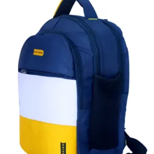 Krishiv Sparkle Medium 25 L Laptop Backpack 25 L Laptop School Collage Student Backpack 18 inch Casual Bag Blue White Yellow color for men women boy girl (Black) 25 L Backpack - Image 3