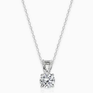 Silver Zircon Pendant