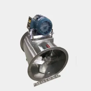 Vaneaxial Fans with Adjustable Blade Propellers