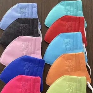 FFP2 masks with or without valve, white, black or various colors.