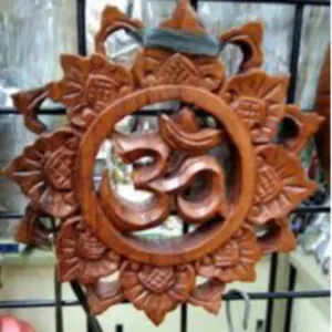 Om khara wall carving