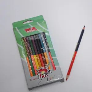 Color pencils, color markers, water colors, poster paints, Point liners and highlighters.