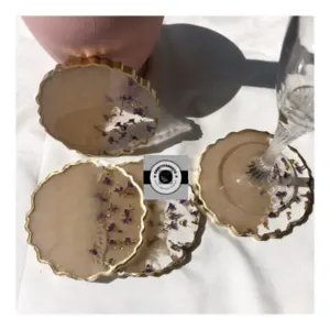 Resin coasters