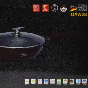 WOK with glass lid - DAW - Image 2
