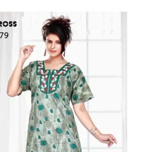 Nigh ware Night Gown by Dwarkadhish Trading Co