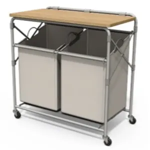 Home / Garage Storage - Folding Laundry Cart
