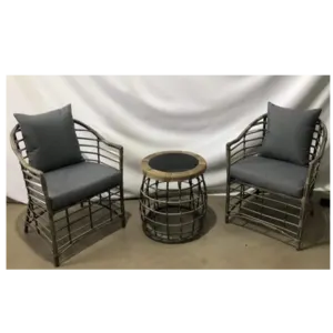 3 pcs Patio Furniture Set