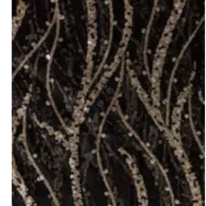 Embroidery Net Sequins Fabric