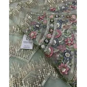 Embroidered Net Fabric