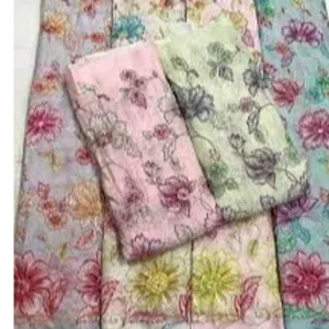170 GSM Embroidered Georgette Fabric