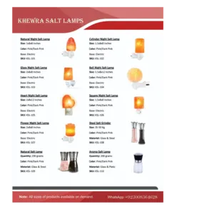 Natural Night Salt Lamp - Image 2