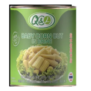 Baby Corn CUT in Brine by GPQL INTERTRADE CO., LTD.