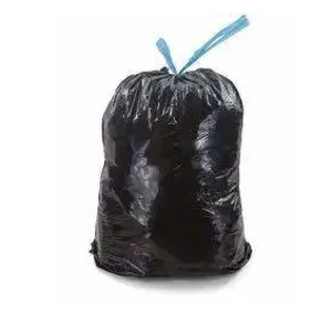 Garbage bags with drawstring