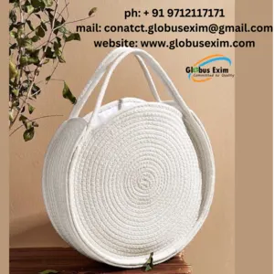 cotton shoulder bag
