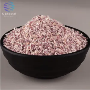 dehydrated pink onion minced